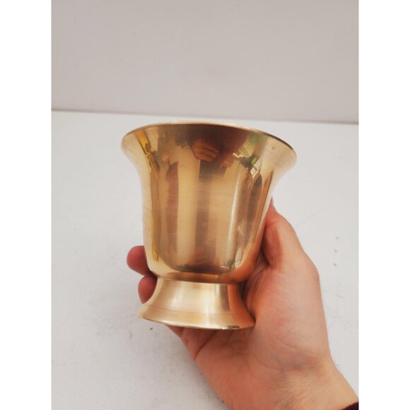 Stunning vintage brass ice bucket - Victorian Antique Bucket, Ice Bucket, Vase, - Picture 5 of 10